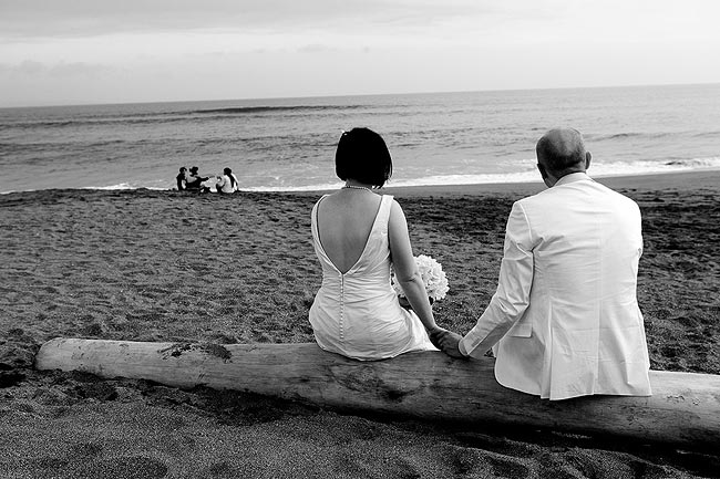 Strandhochzeit Bali