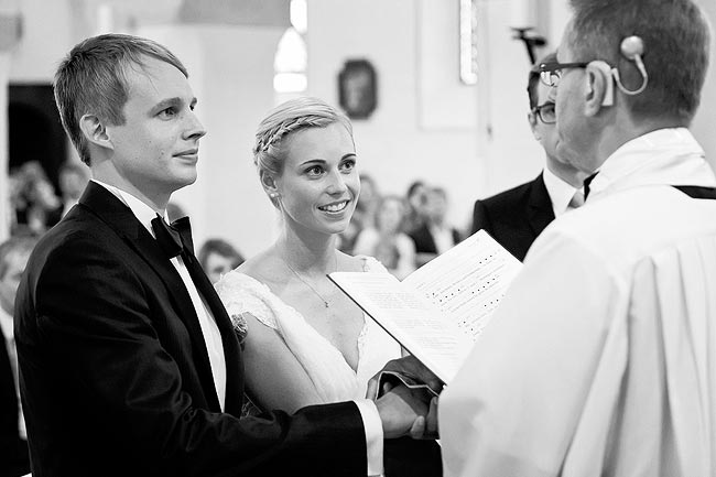 Hochzeit in Schwarz&Weiß
