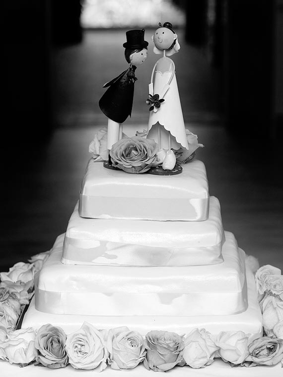 Hochzeit in Schwarz&Weiß
